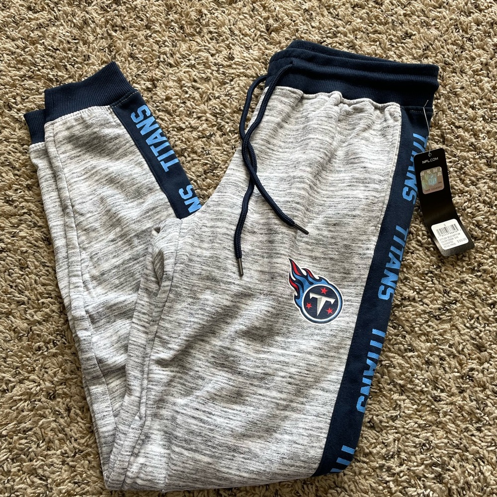 Tennessee Titans Navy and Gray Joggers